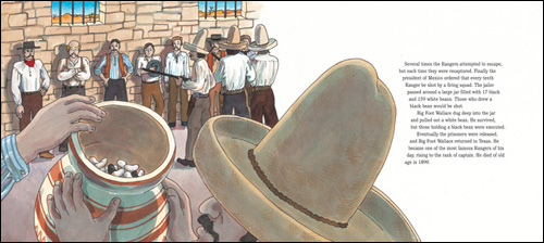 inside pages of The Texas Rangers: Legendary Lawmen
