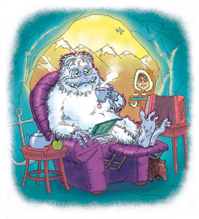 A for Abominable Snowman