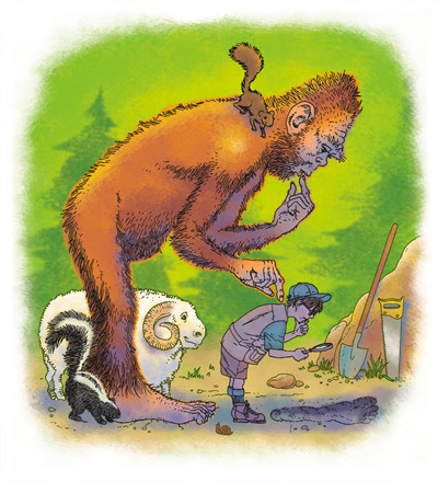 S for Sasquatch